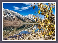 Jenny Lake - still ruht der Bergsee