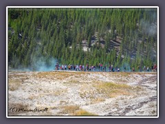 Midway Geyser Basin - Grand Prismatic Spring