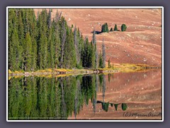 Spiegelungen im Beartooth Lake