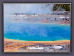 Farbenprächtig -  Grand Prismatic Spring