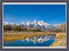 Schwabacher Landing in den Tetons