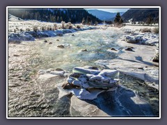 Gallatin River - Winterfeeling pur