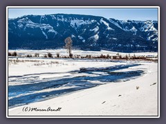 Lamar River - rechter Nebenfluss des Yellowstone River