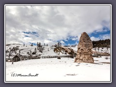 Liberty Cap ist eine versiegte Thermalquelle