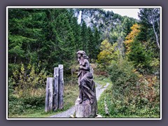 Wanderweg zum Jungfernsprung Wasserfall