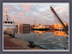 Geestemünde im Neuen Hafen