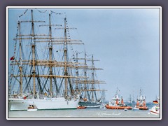 Als die Sedov noch weiss war - 27.Juli 1986 