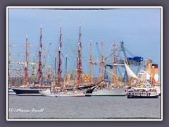 Bereit zum Einschleusen in den Neuen  Hafen