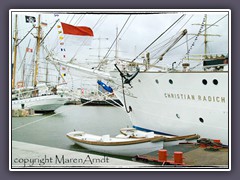 Die Christian Radich auf der Sail 2005 in Bremerhaven