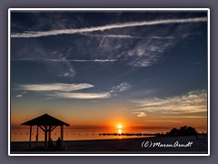 Sundown - Fort Island Gulf Beach
