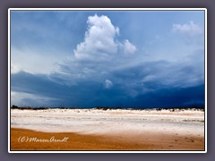 Unwetterwolken - Beach Anastasia State Park