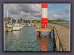 Hafenleuchtturm Eckernförde - erbaut 1981