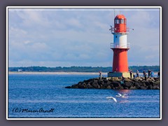 Ostmolenfeuer in Warnemünde