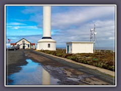 Point Arena Light mit Spiegelung