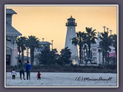 Ship Island Lighthouse - Gulfport Mississippi