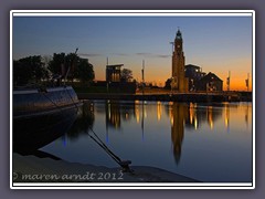 Simon Loschen Oberfeuer iin Bremerhaven