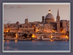 Die Karmeliter Kirche in Valletta