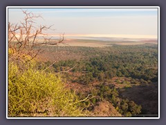 Der 220 qkm große Lake Manyara