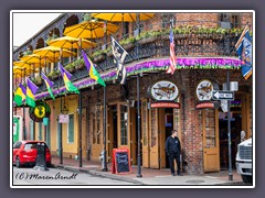 Bourbon Street Herz des French Quarters von New Orleans