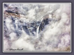 Palü Gletscher Wasserfall