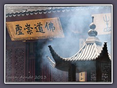 Buddhistischer Tempel im Shanghai Bezirk Jing'an 