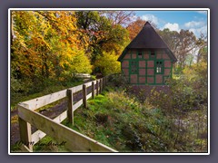 Garlstedt - Brockmannmühlen im Herbstlicht