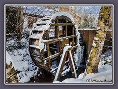 Osterholz Scharmbeck - Mühlrad am Scharmbecker Bach