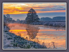 Sonnenaufgang - am Ahrensfelder Damm