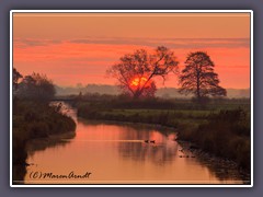 Sonnenuntergang - Neugraben Fleet