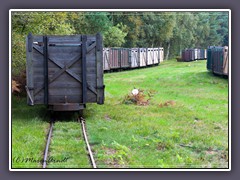 Torfabbau - historische Moorbahnen