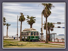 Galveston Trolley ist ein historisches Straßenbahnnetz